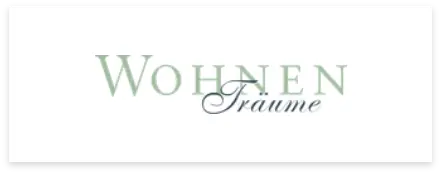 logo wohnen träume