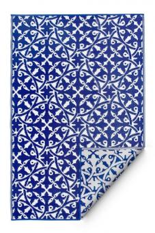 Outdoor-Teppich José, blau-weiß, spanische Anmutung 150 x 240 cm